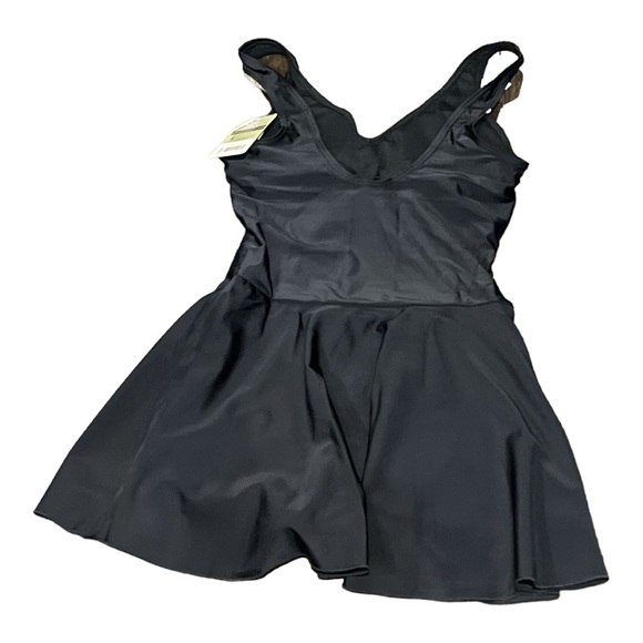 Shekini Women’s One Piece Skirt Swimsuit Ruched Retro  Bathing Suit Size Small. - Picture 7 of 9